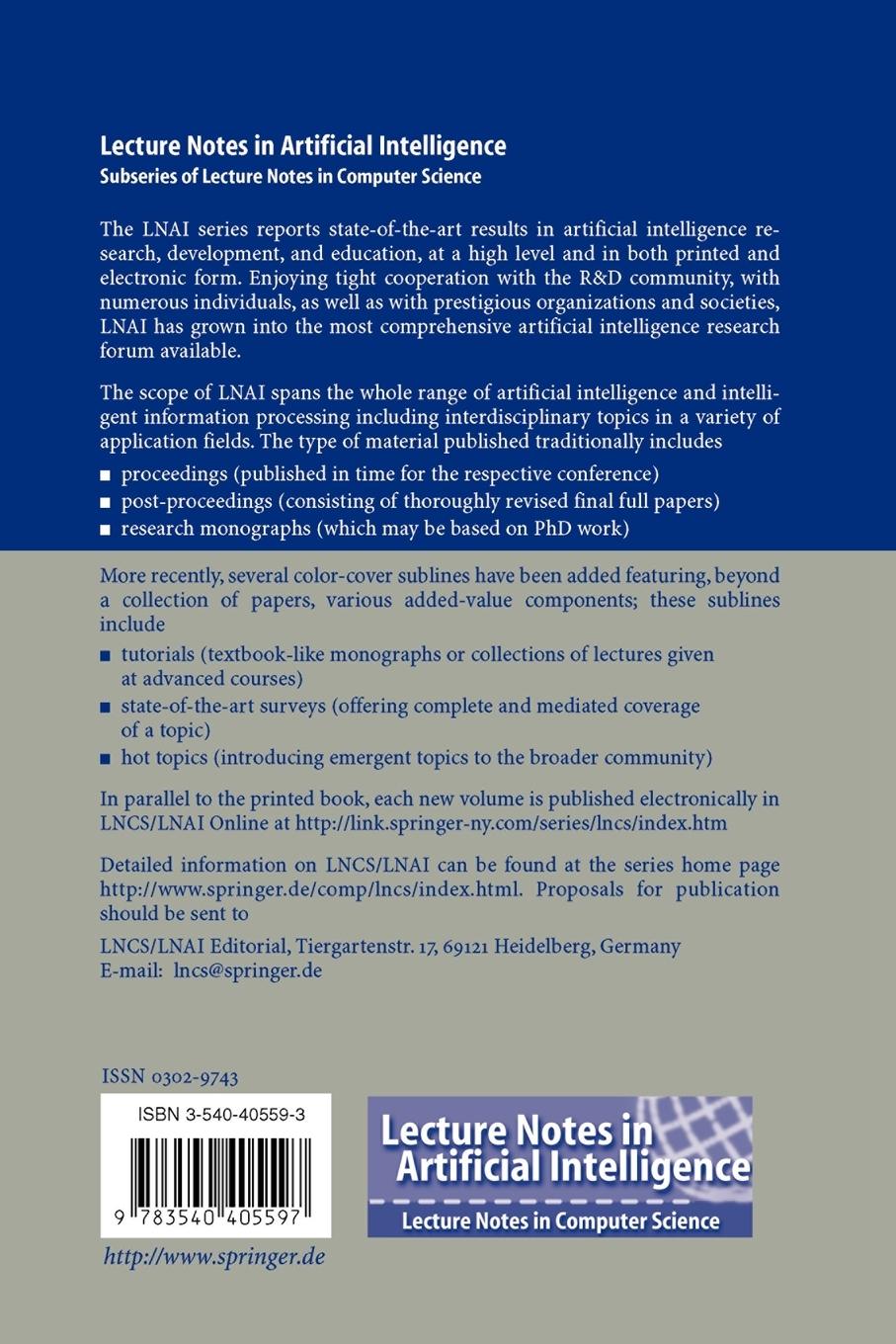 Rückseitencover Automated Deduction - CADE-19