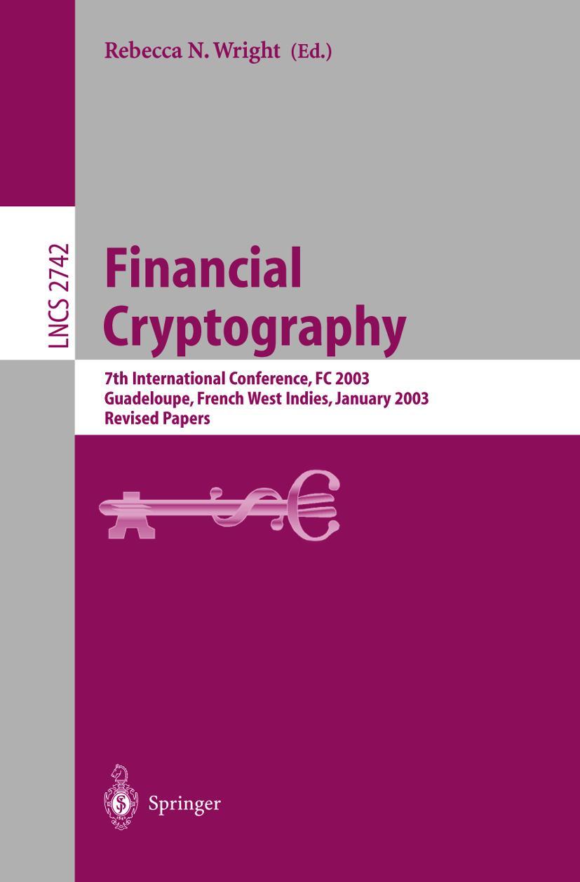 Vorderes Coverbild Financial Cryptography