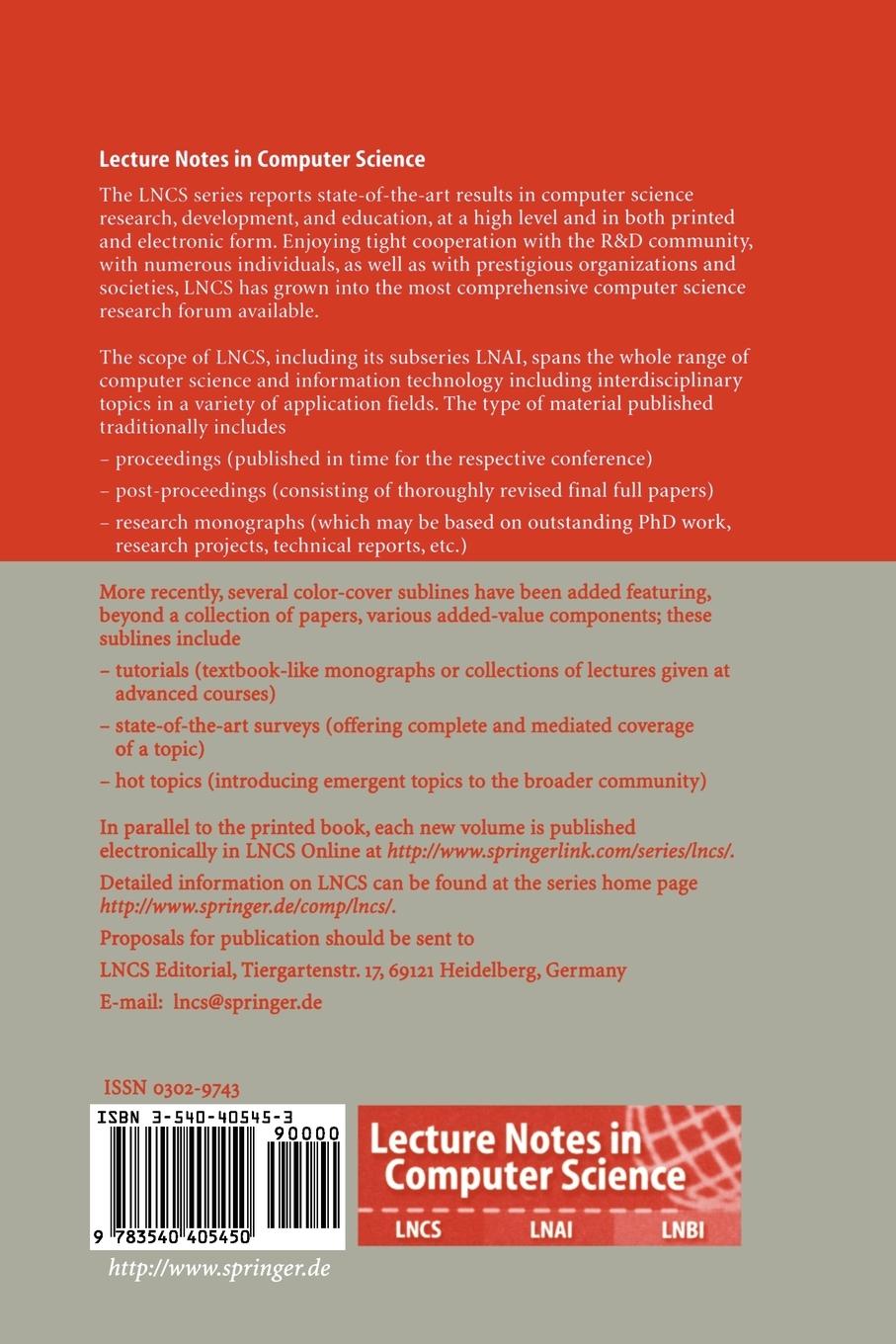 Rückseitencover Algorithms and Data Structures