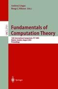 Vorderes Coverbild Fundamentals of Computation Theory