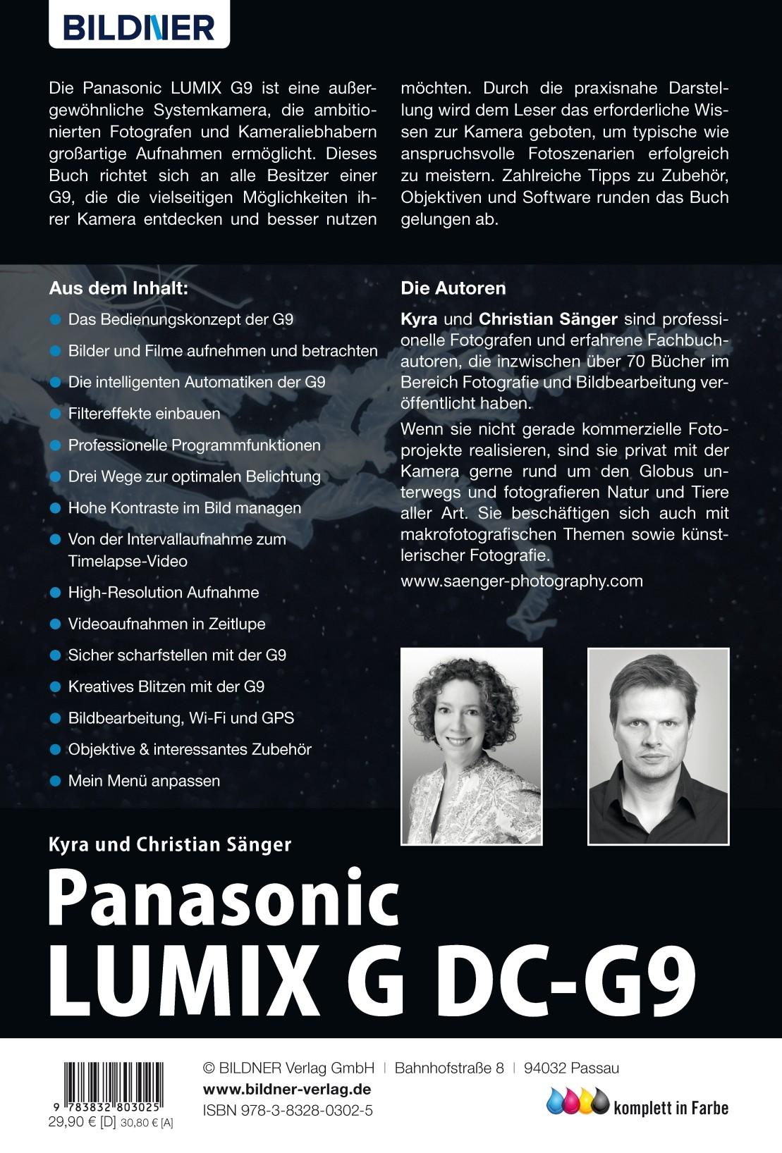 Rückseitencover Panasonic Lumix G DC-G9