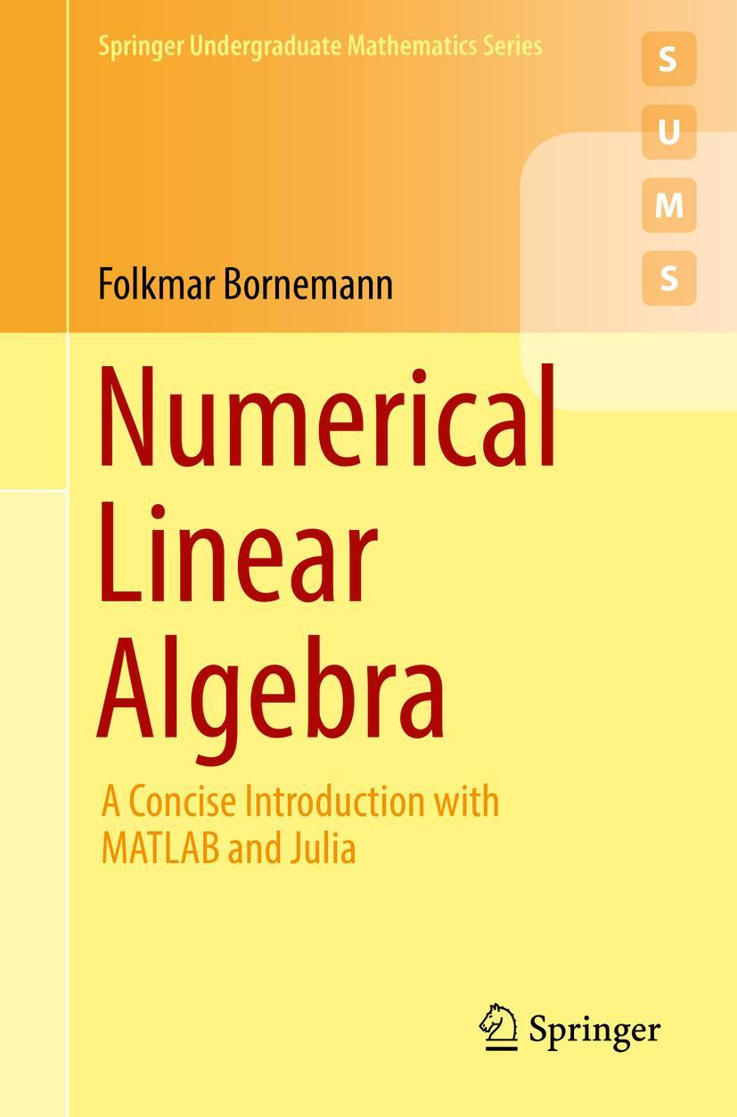 Vorderes Coverbild Numerical Linear Algebra