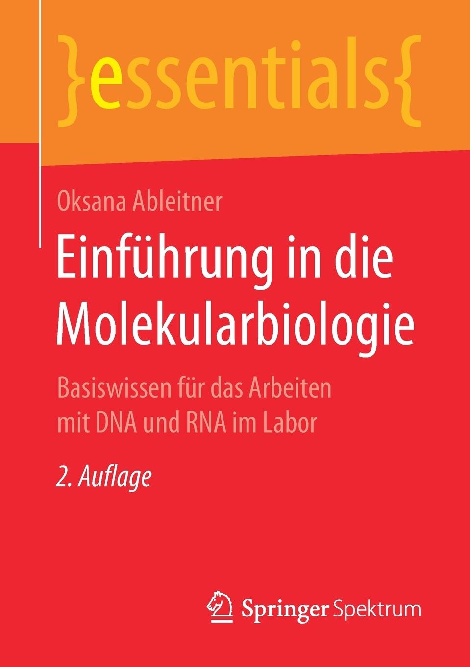 Vorderes Coverbild Einführung in die Molekularbiologie