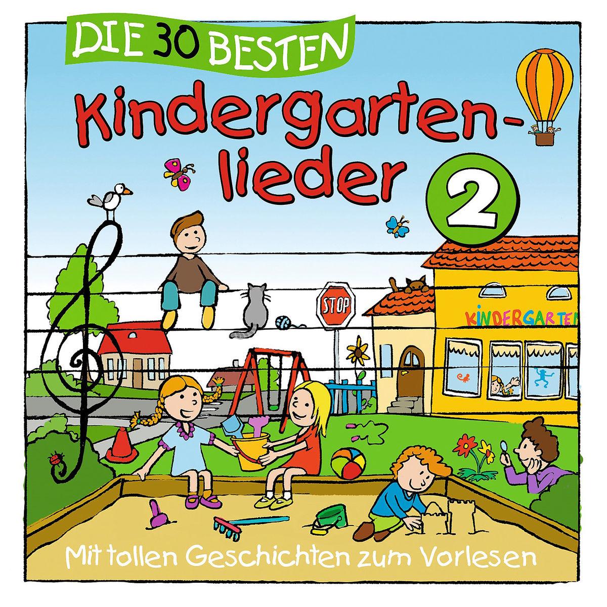 Vorderes Coverbild Die 30 besten Kindergartenlieder 2