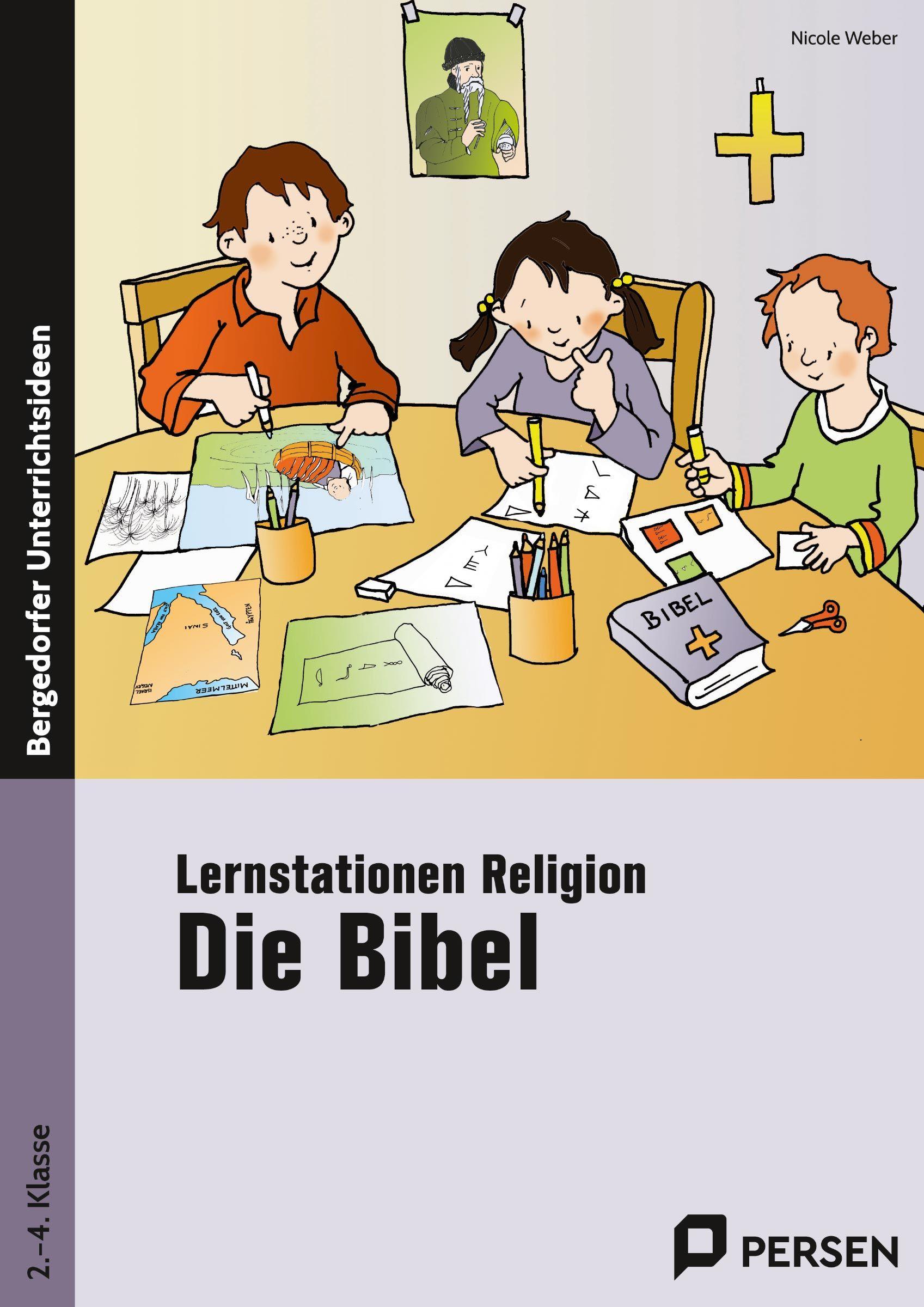 Vorderes Coverbild Lernstationen Religion: Die Bibel
