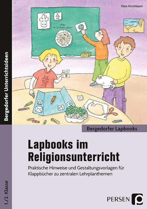 Vorderes Coverbild Lapbooks im Religionsunterricht - 1./2. Klasse