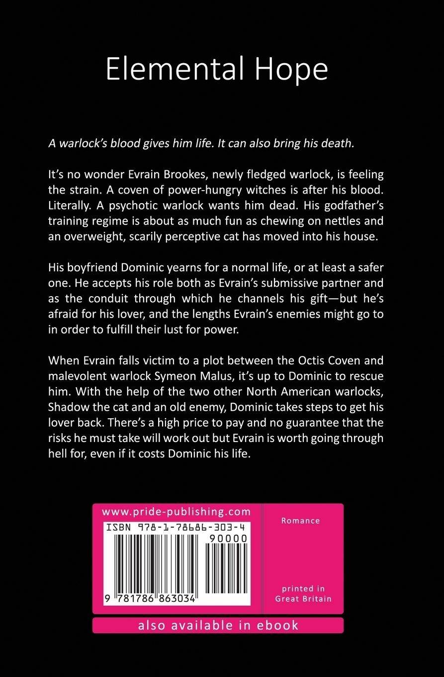 Rückseitencover Elemental Hope