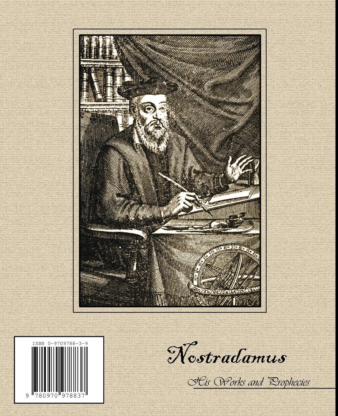 Rückseitencover Nostradamus His Works and Prophecies