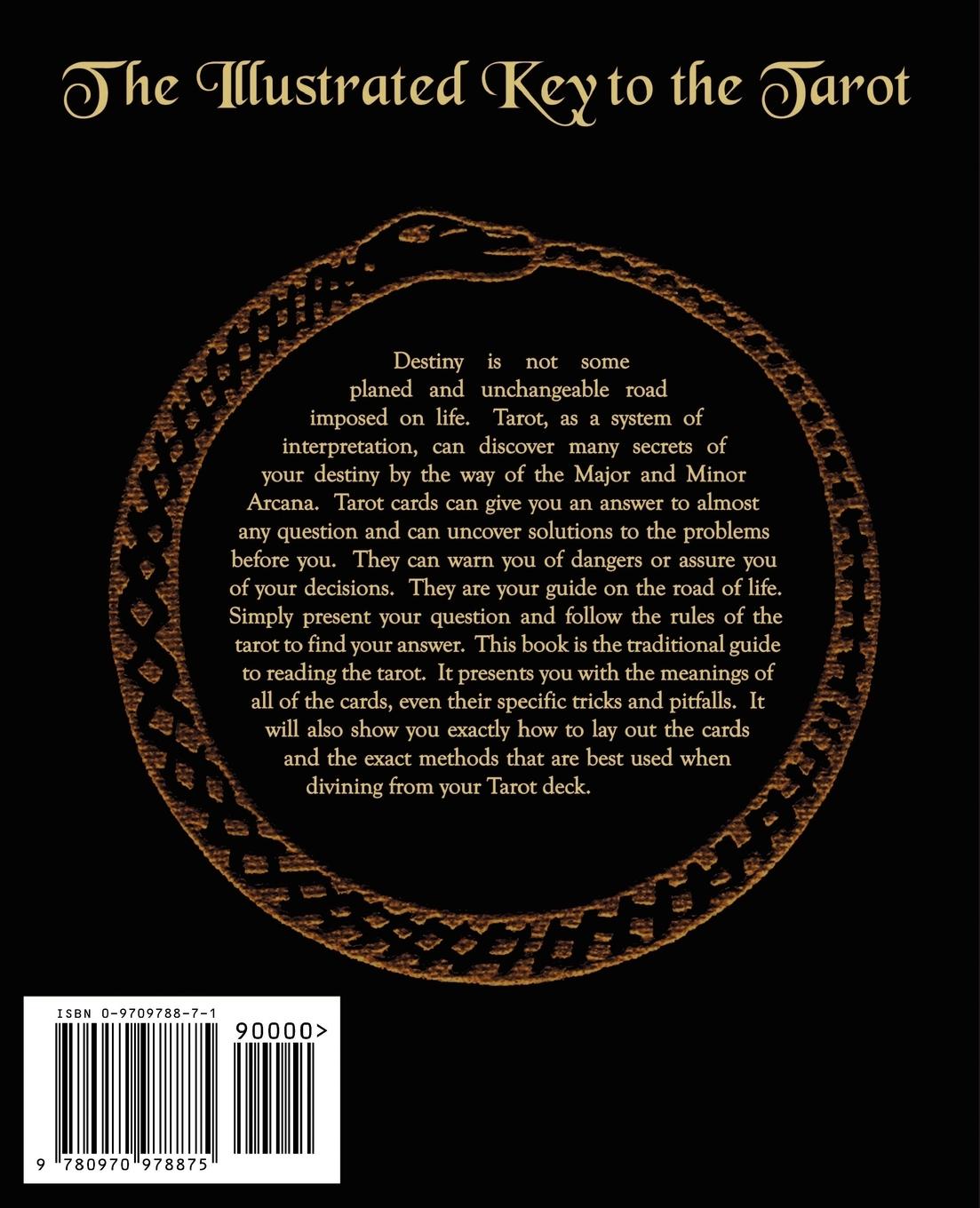 Rückseitencover The Illustrated Key to the Tarot