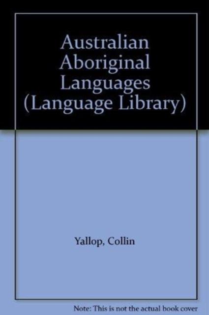 Vorderes Coverbild Australian Aboriginal Languages