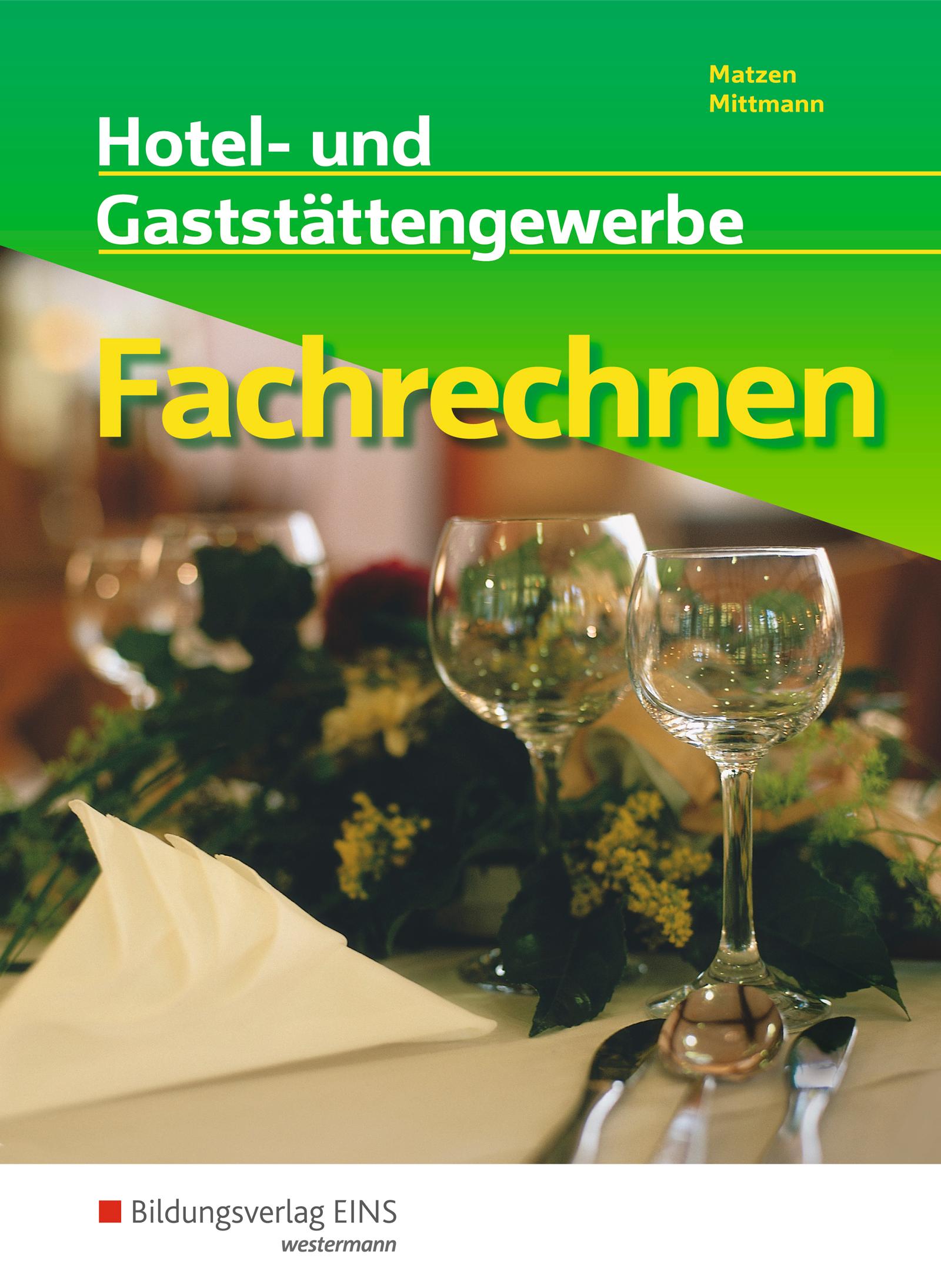 Vorderes Coverbild Fachrechnen. Hotel- und Gaststättengewerbe: Schulbuch