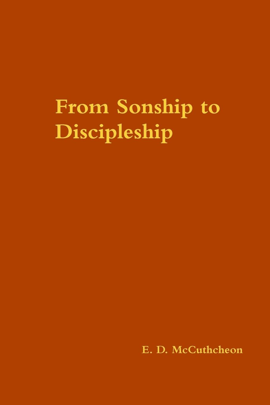 Vorderes Coverbild From Sonship to Discipleship