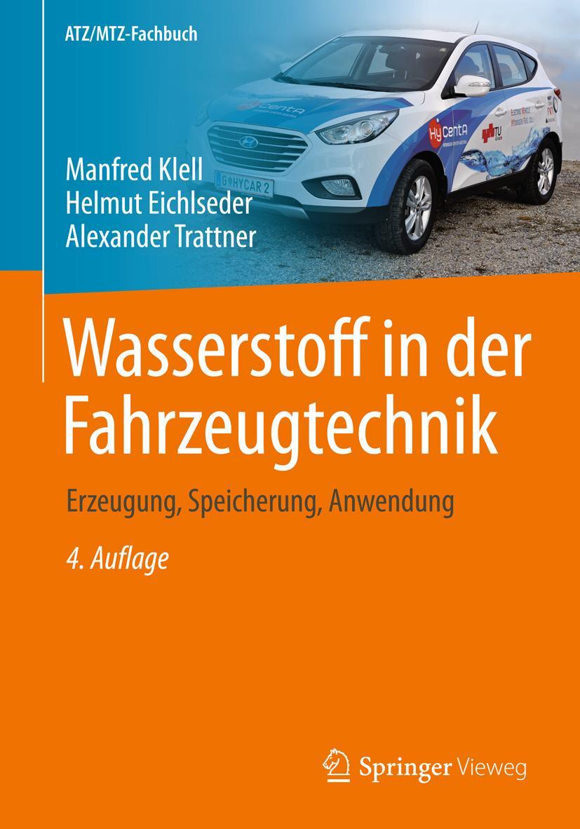 Vorderes Coverbild Wasserstoff in der Fahrzeugtechnik