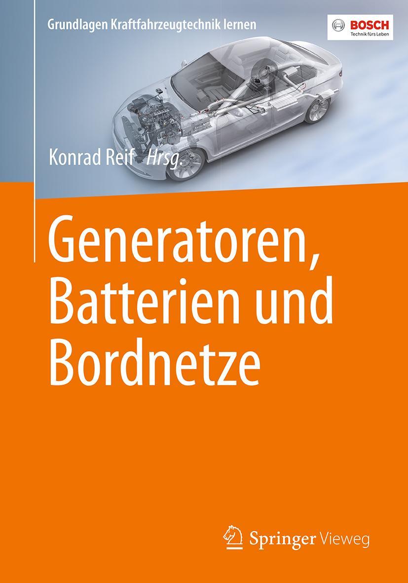 Vorderes Coverbild Generatoren, Batterien und Bordnetze