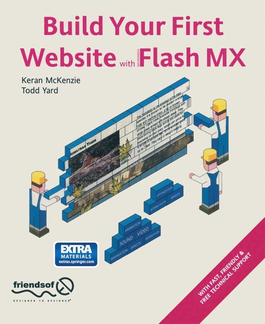 Vorderes Coverbild Build Your First Website with Flash MX