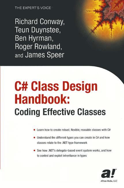 Vorderes Coverbild C# Class Design Handbook