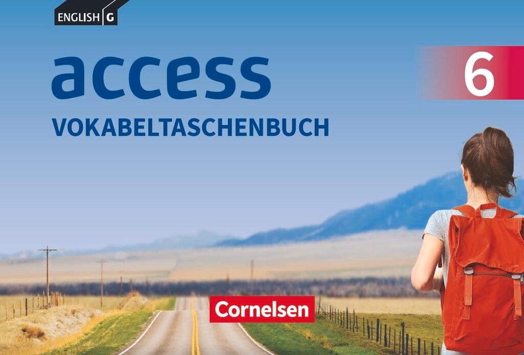 Vorderes Coverbild English G Access Band 6: 10. Schuljahr - Allgemeine Ausgabe - Vokabeltaschenbuch