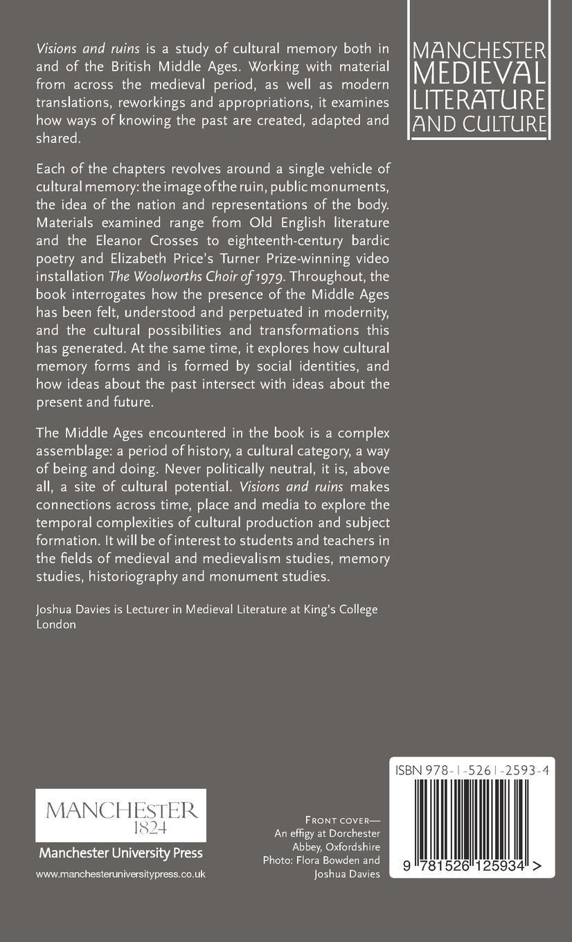 Rückseitencover Visions and ruins