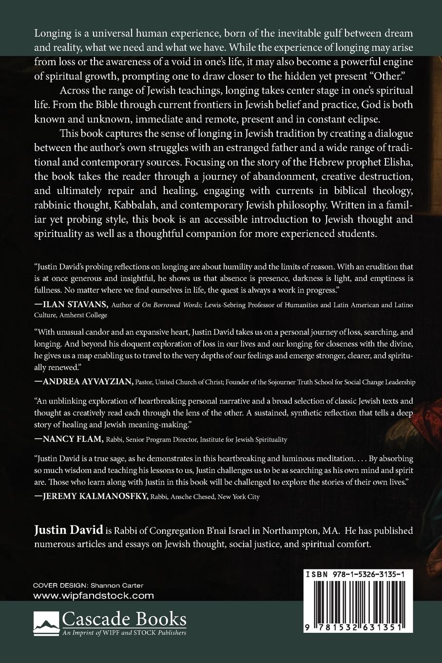 Rückseitencover Longing