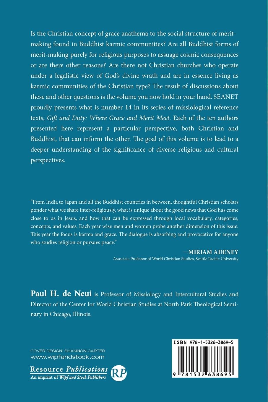 Rückseitencover Gift and Duty