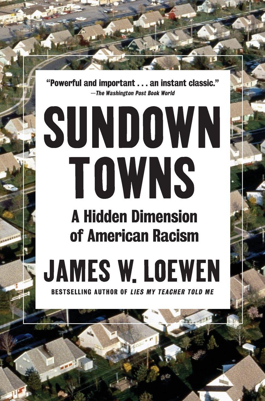 Vorderes Coverbild Sundown Towns