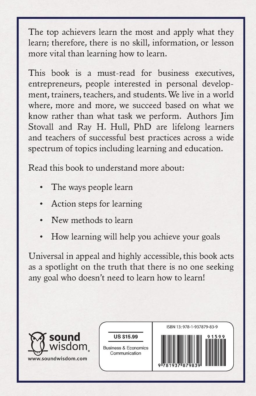 Rückseitencover The Art of Learning and Self-Development