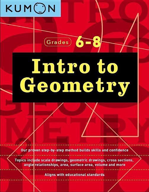 Vorderes Coverbild Kumon Grades 6-8 Intro to Geometry