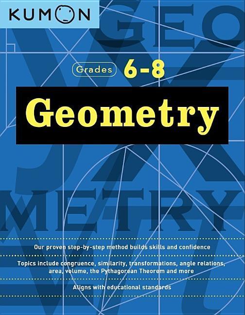 Vorderes Coverbild Kumon Grades 6-8 Geometry