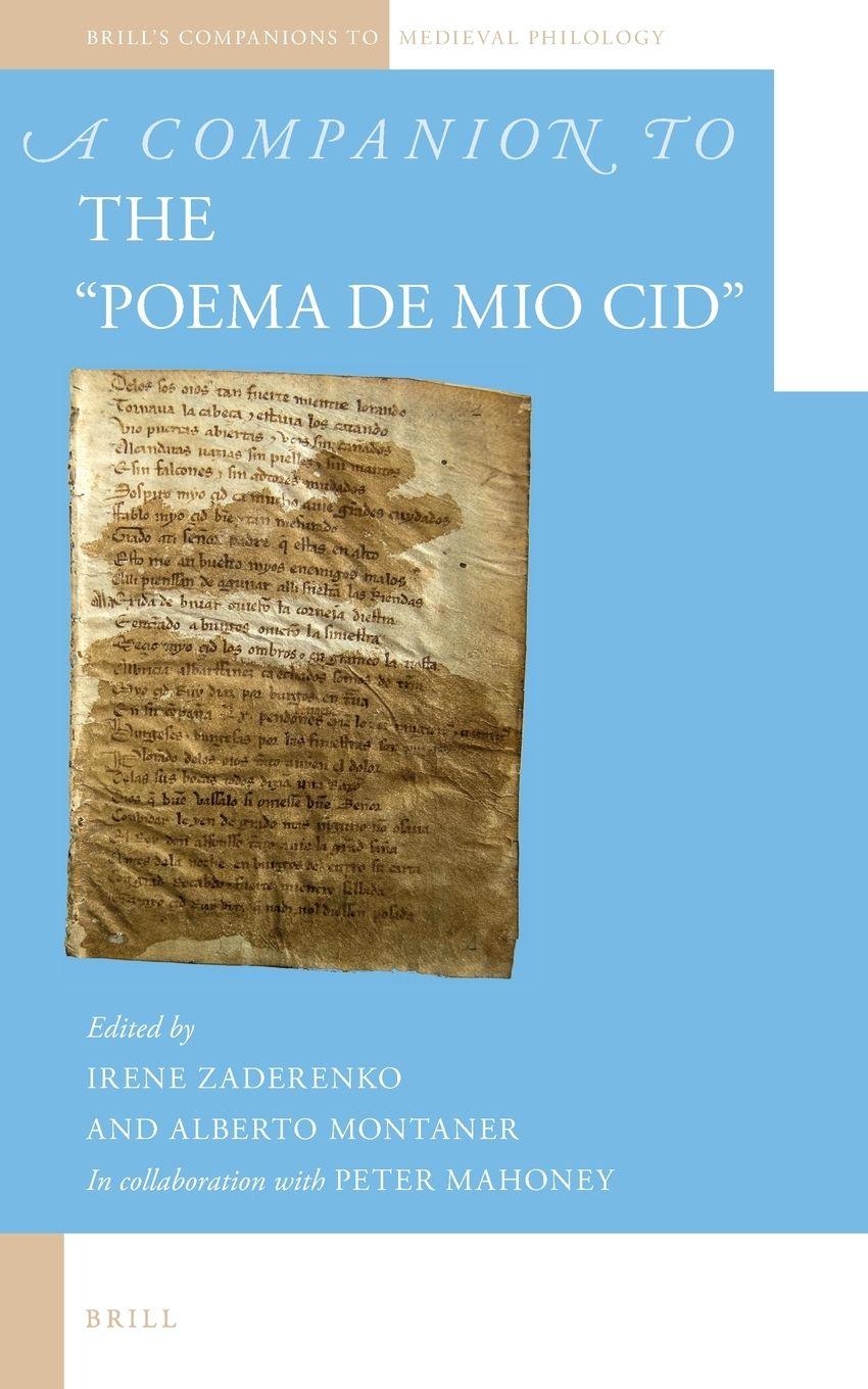 Vorderes Coverbild A Companion to the Poema de mio Cid