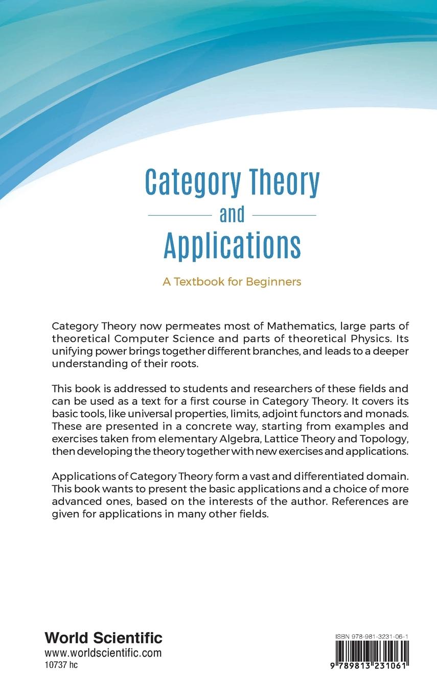Rückseitencover CATEGORY THEORY AND APPLICATIONS