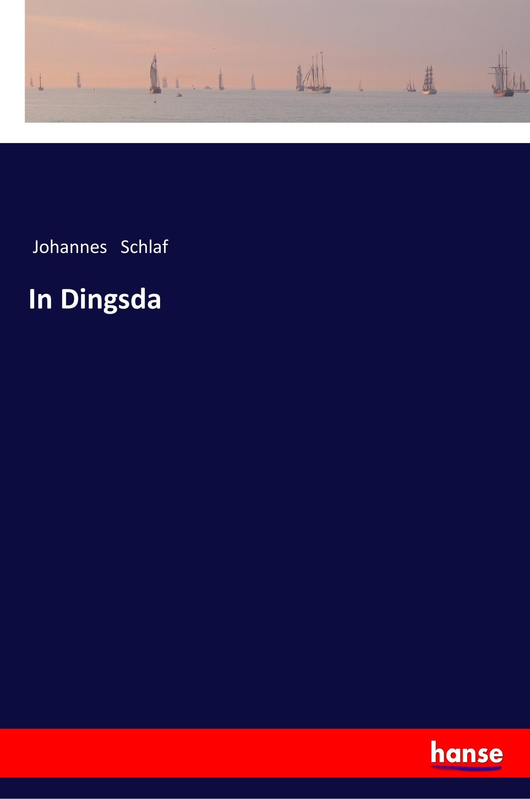 Vorderes Coverbild In Dingsda