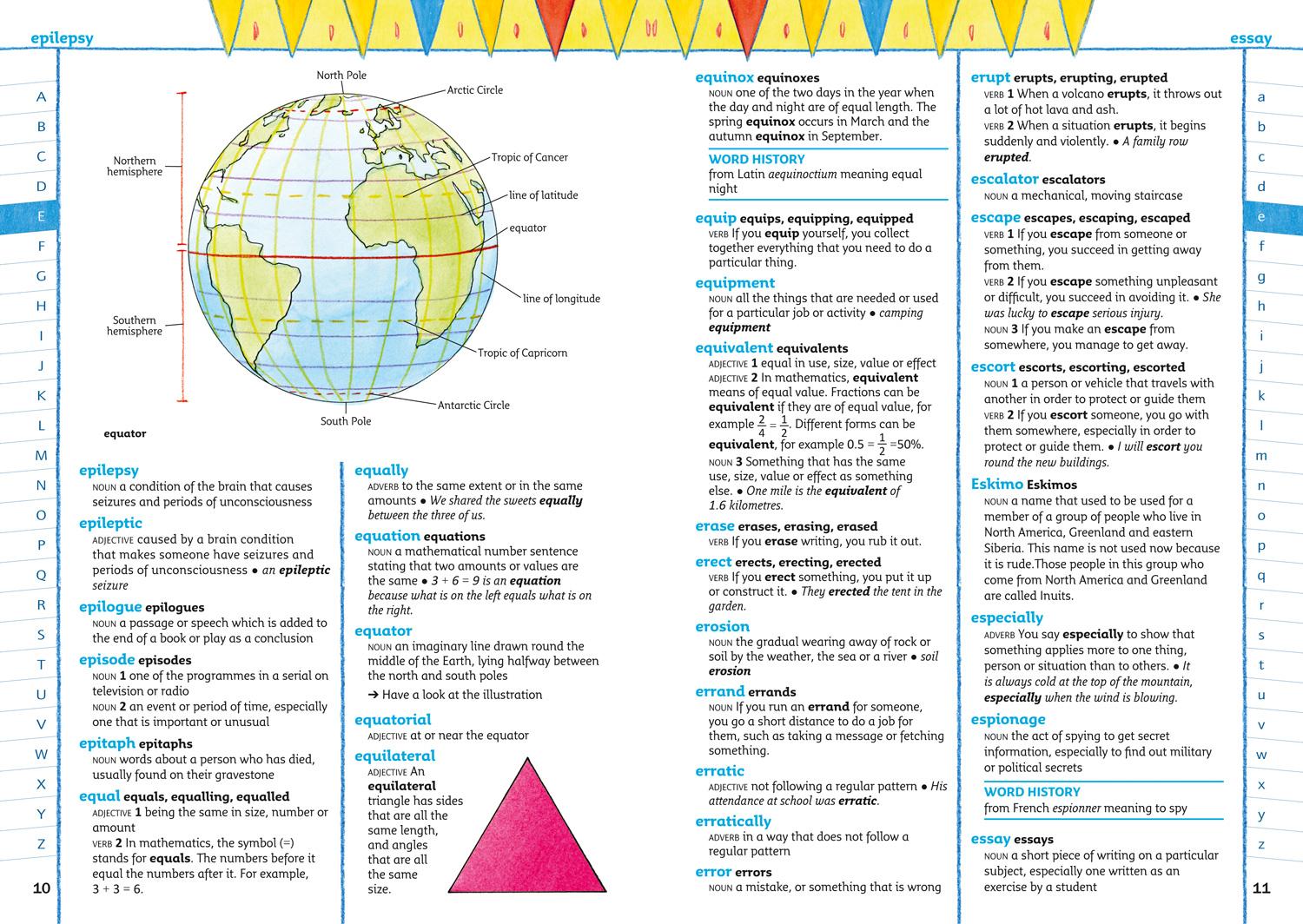 Beispielinhalt (Bild) Primary Dictionary