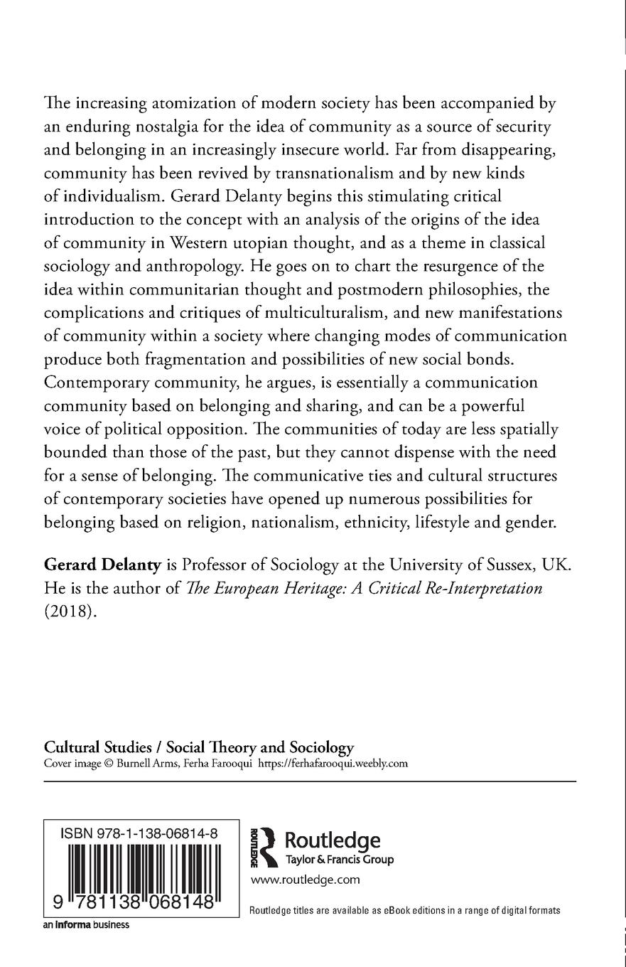 Rückseitencover Community