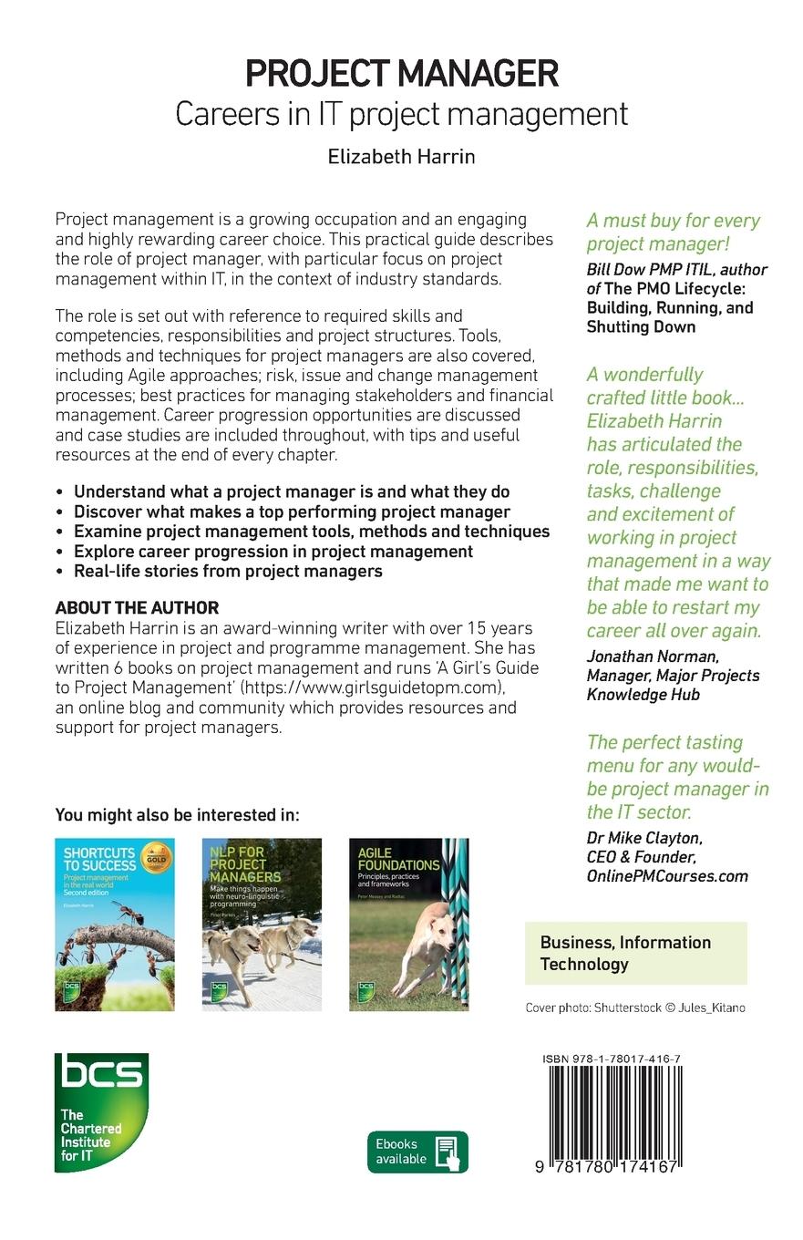 Rückseitencover Project Manager