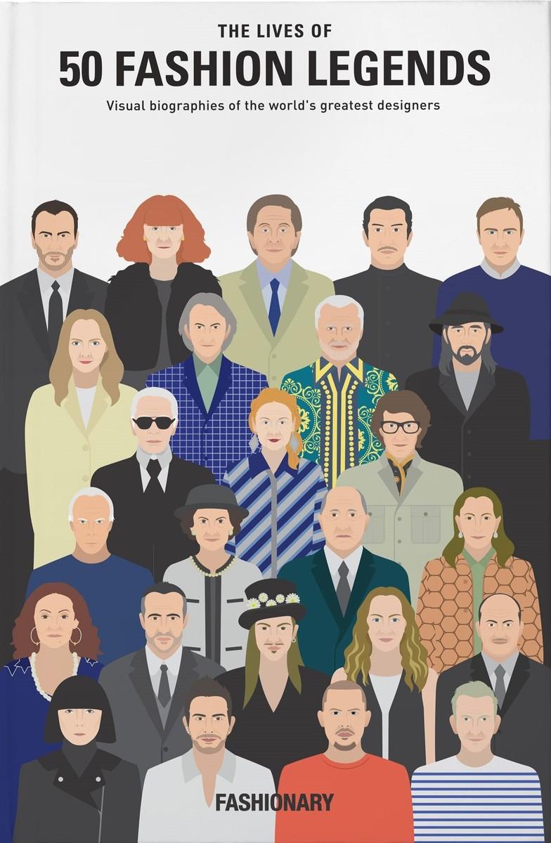 Vorderes Coverbild The Lives of 50 Fashion Legends