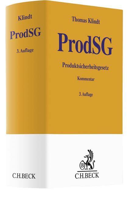 Vorderes Coverbild Produktsicherheitsgesetz ProdSG