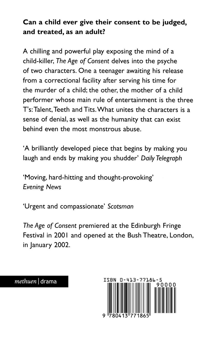 Rückseitencover The Age of Consent