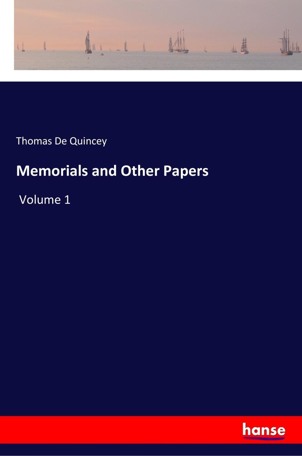 Vorderes Coverbild Memorials and Other Papers