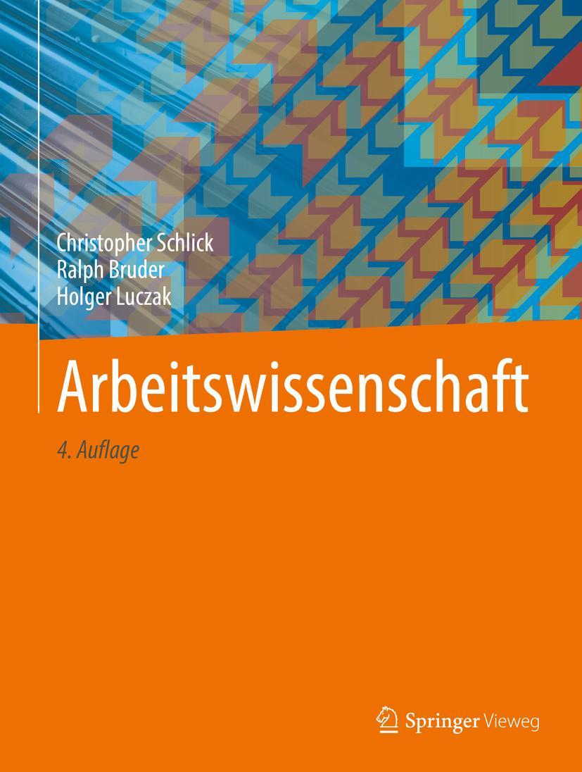 Vorderes Coverbild Arbeitswissenschaft