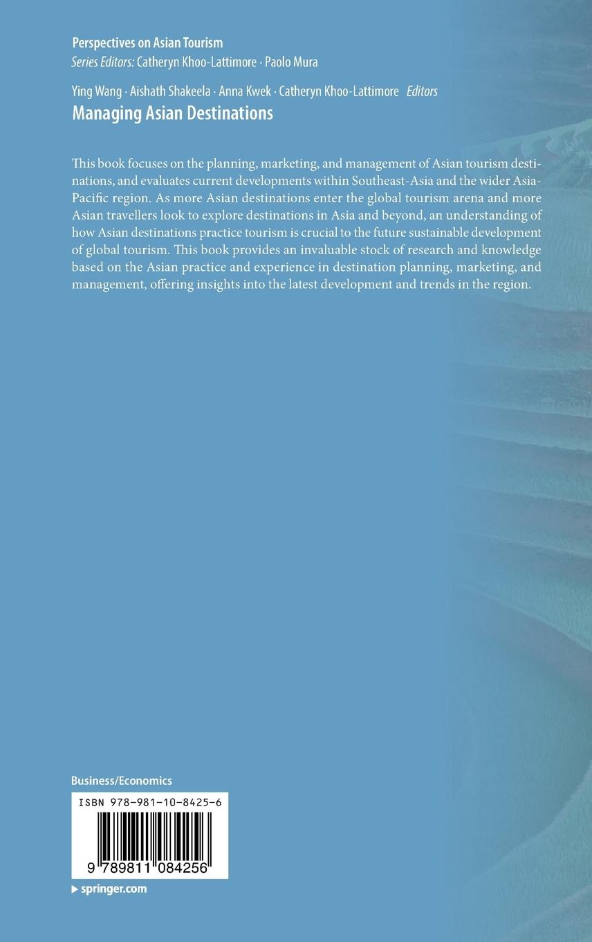 Rückseitencover Managing Asian Destinations