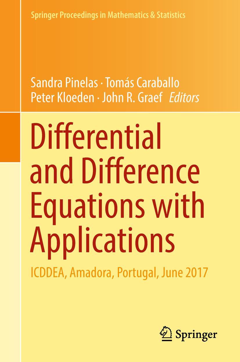 Vorderes Coverbild Differential and Difference Equations with Applications