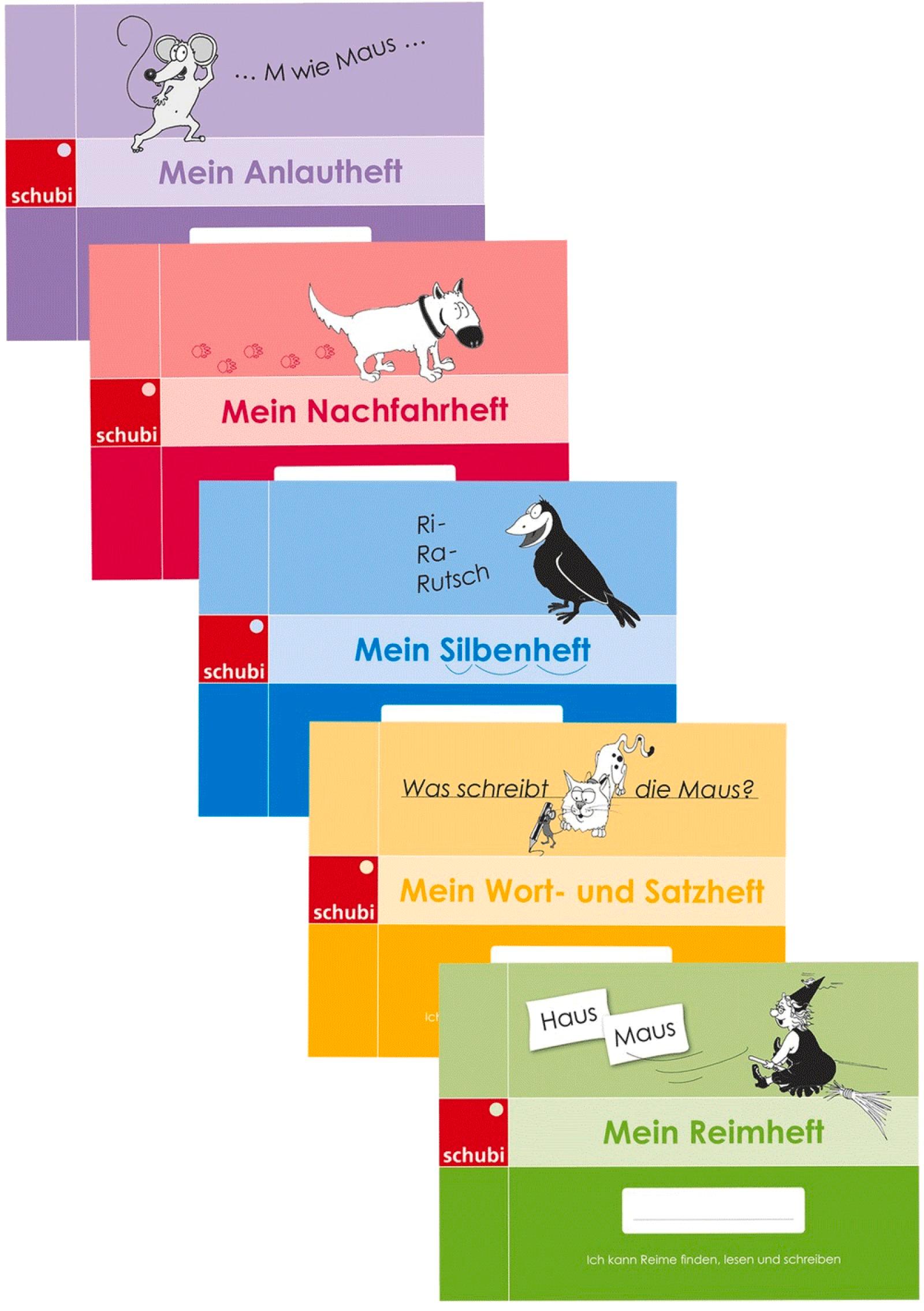 Vorderes Coverbild Selbstlernhefte für den Anfangs- und Förderunterricht. Set der 5 Hefte