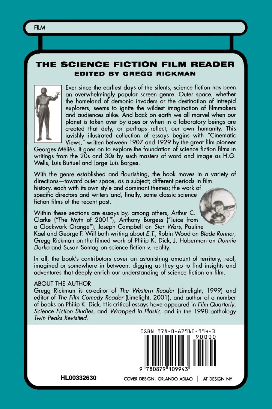 Rückseitencover Science Fiction Film Reader