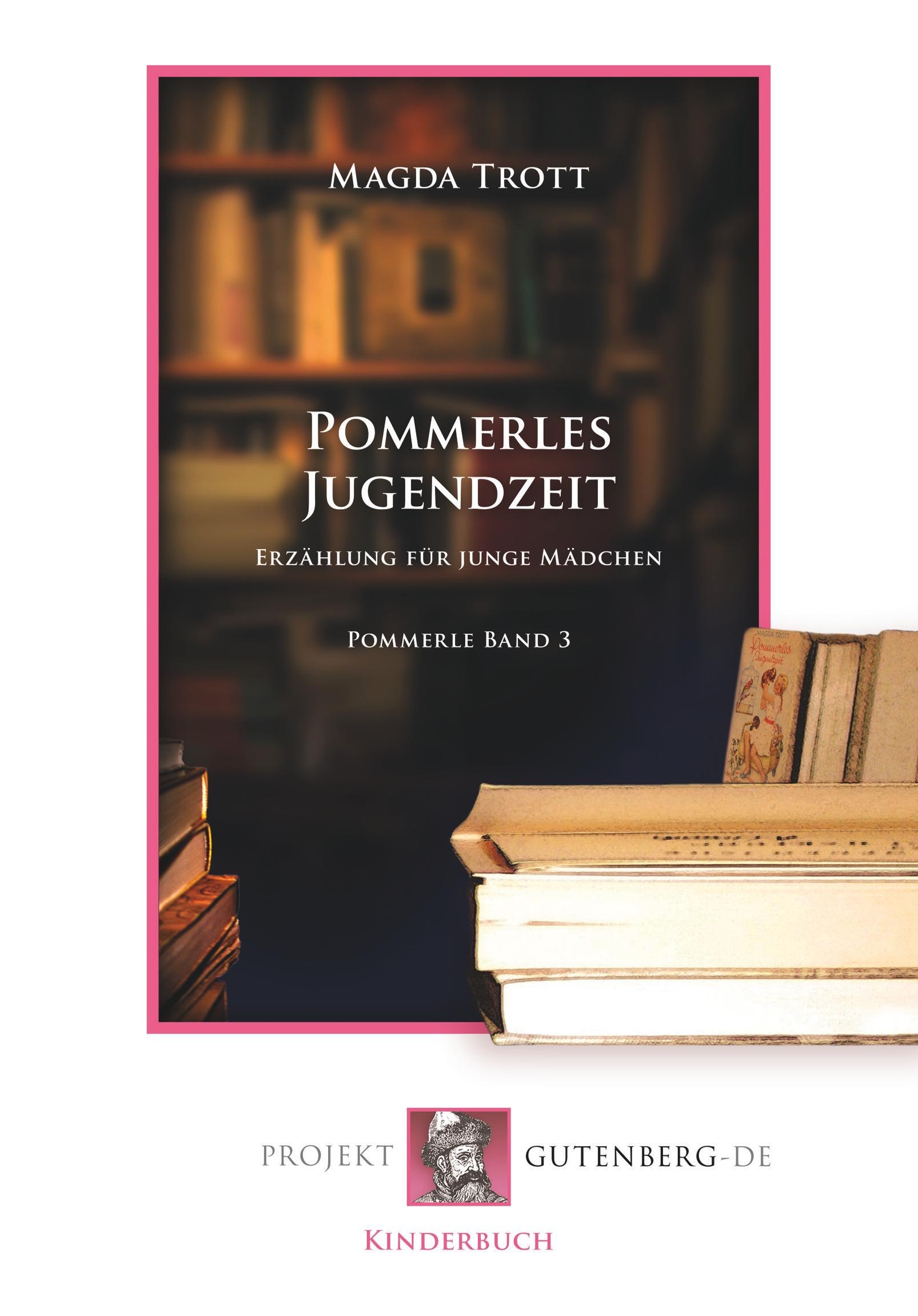 Vorderes Coverbild Pommerles Jugendzeit