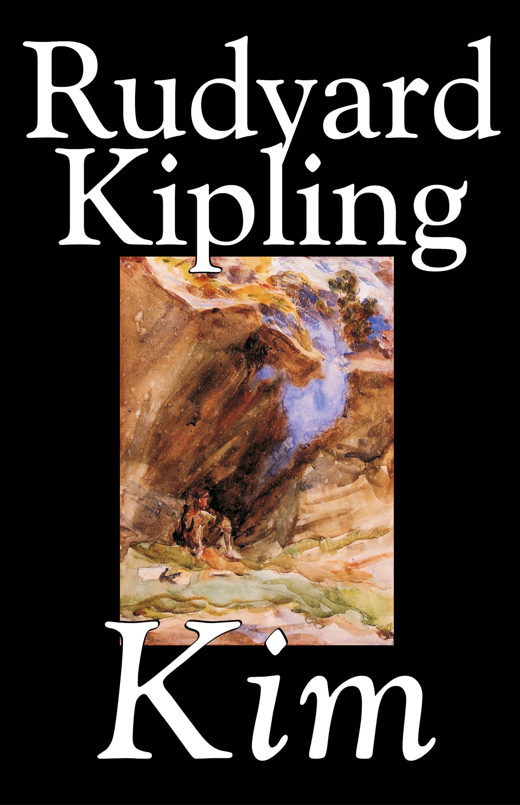 Vorderes Coverbild Kim by Rudyard Kipling, Fiction, Literary