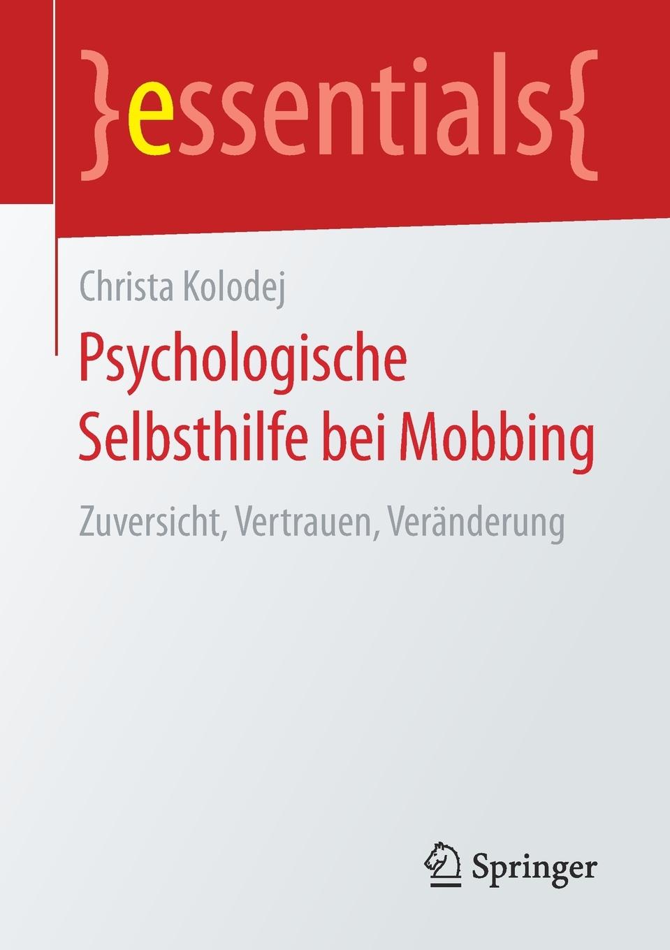 Vorderes Coverbild Psychologische Selbsthilfe bei Mobbing