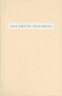 Vorderes Coverbild Das Dritte Testament