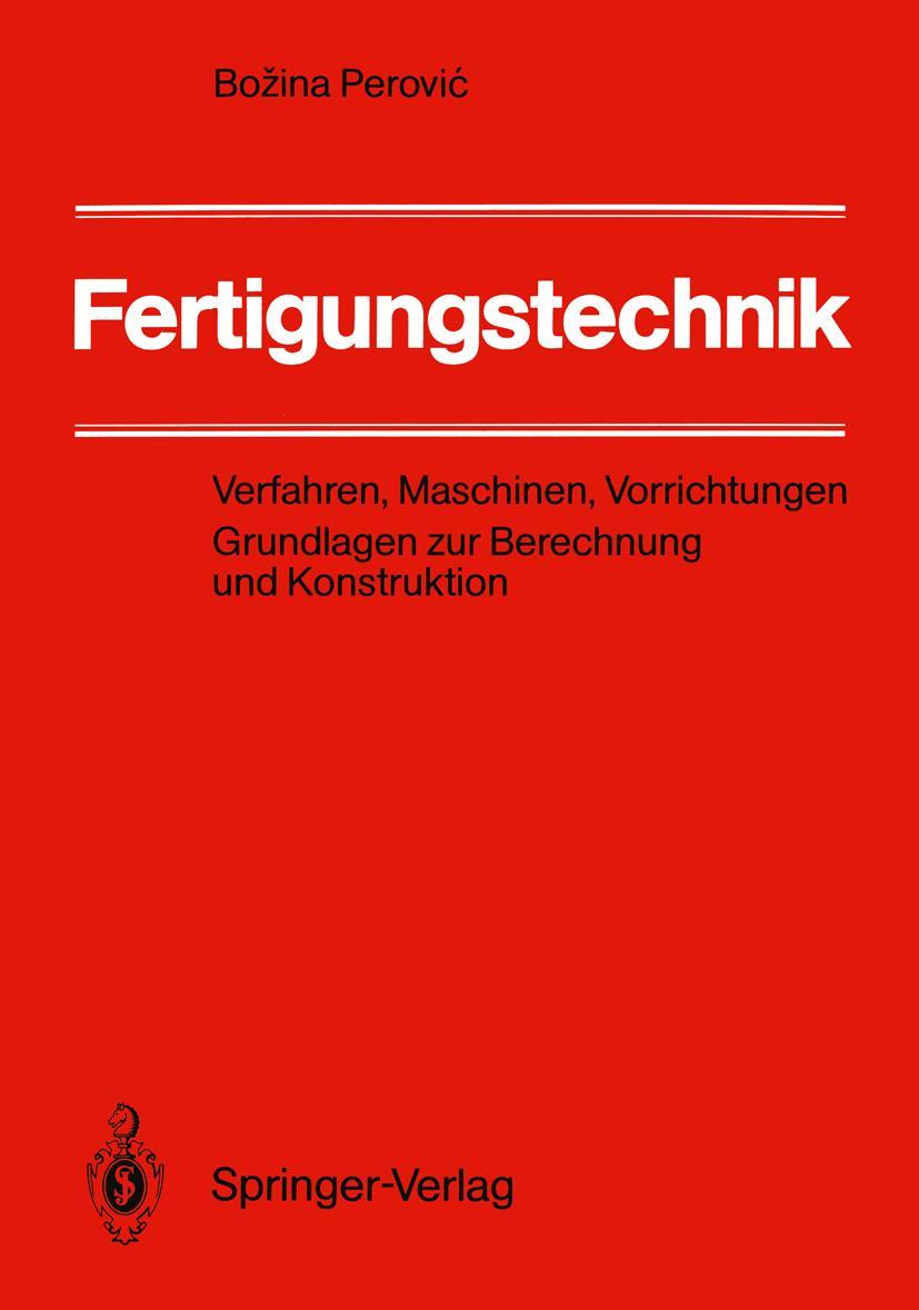 Vorderes Coverbild Fertigungstechnik