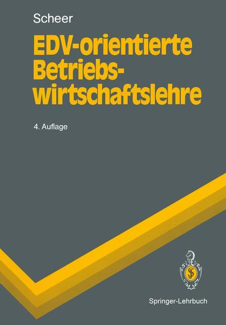 Vorderes Coverbild EDV-orientierte Betriebswirtschaftslehre