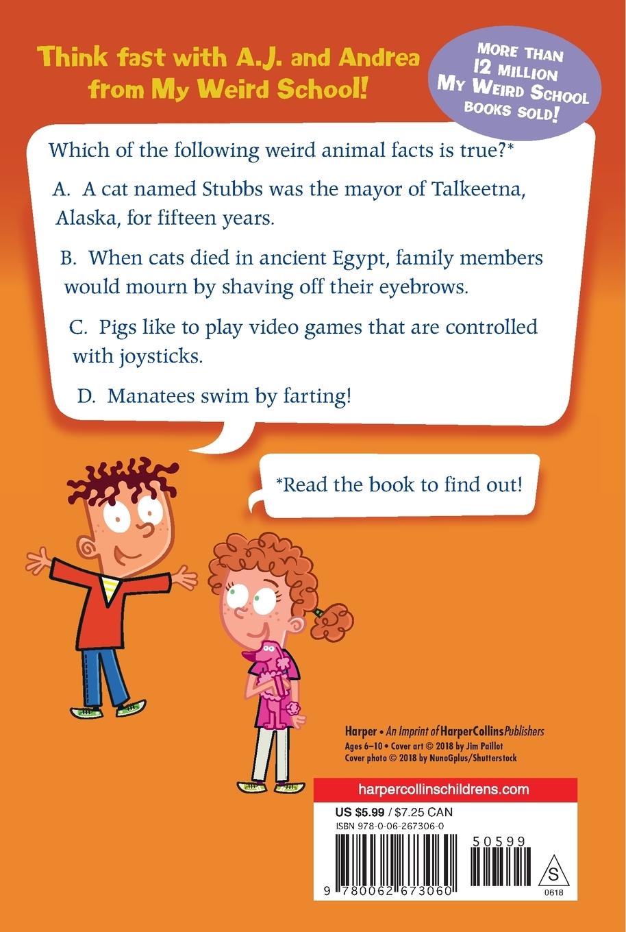 Rückseitencover My Weird School Fast Facts